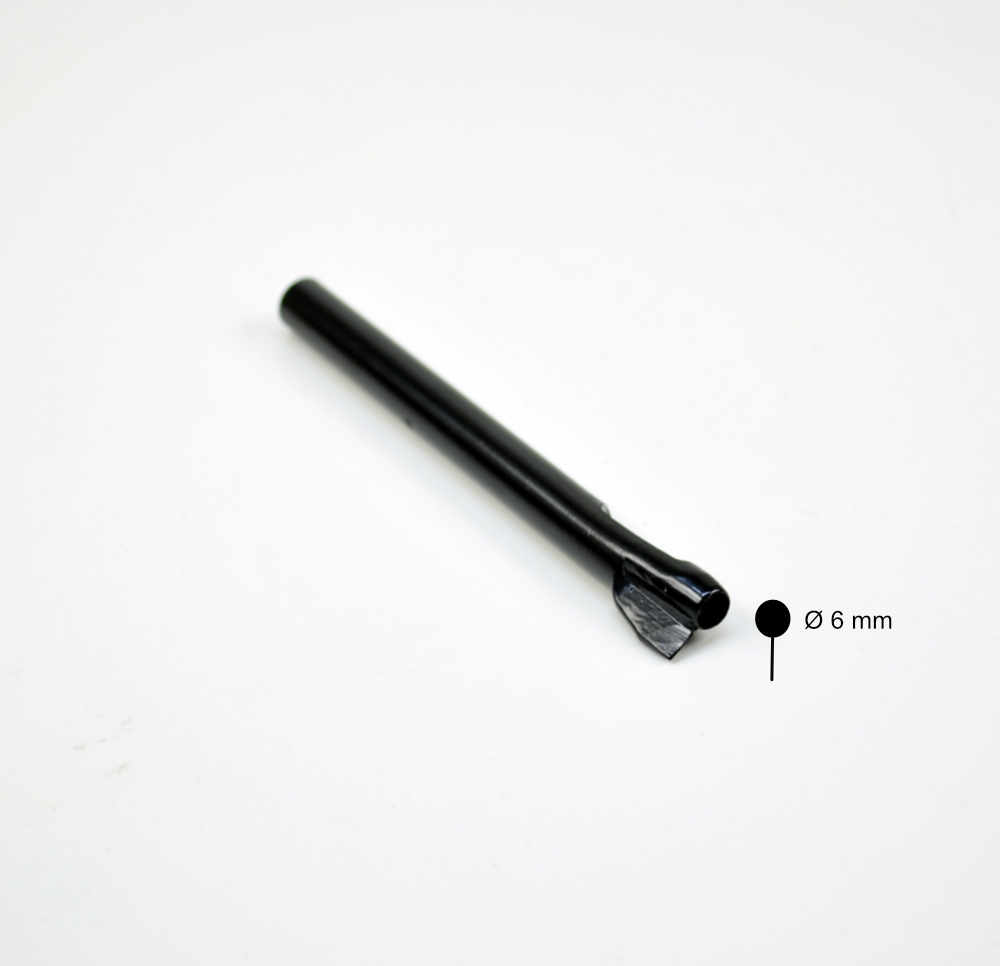 Knopf-Locheisen 6.0,  6 mm ――― 10 mm